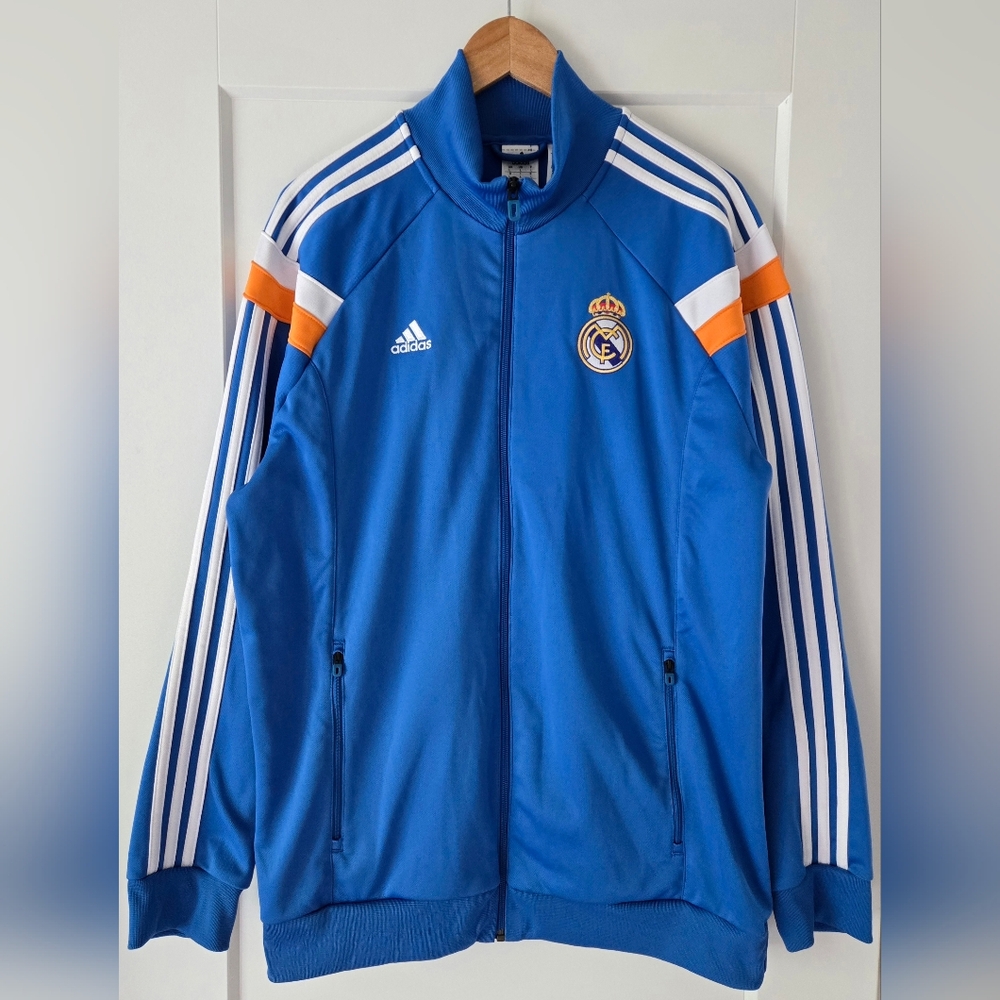 Adidas Real Madrid Soccer Track Jacket